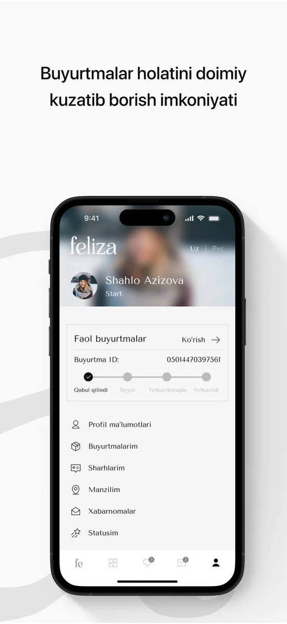 feliza app screenshot