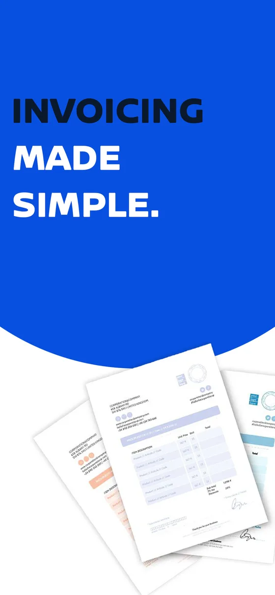 invoicemaker app screenshot