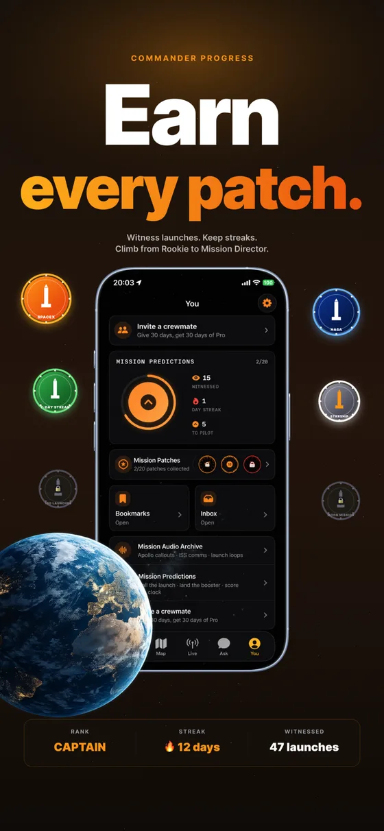 launchcast app screenshot